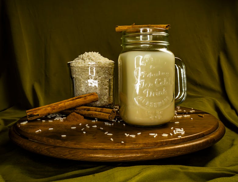Stylish bar and counter area with warm lighting